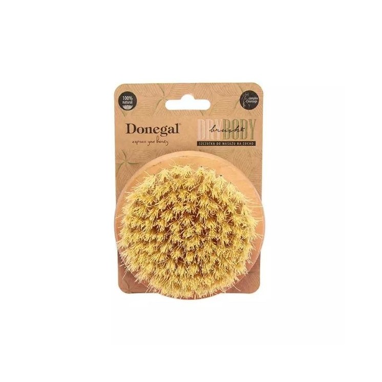 Donegal Drewniana Szczotka do masażu na sucho