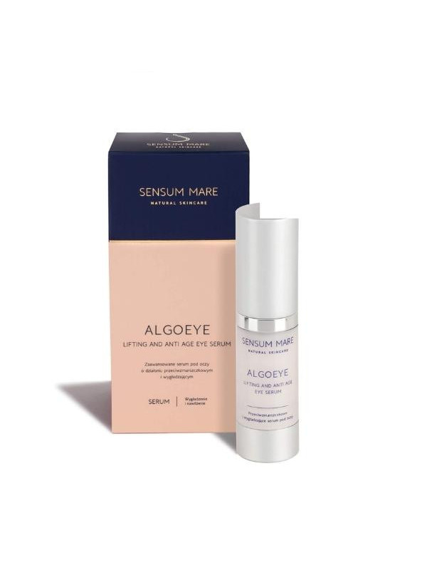 Удосконалена Serum під очі Sensum Mare Algoeye з властивостями проти зморшок і розгладження