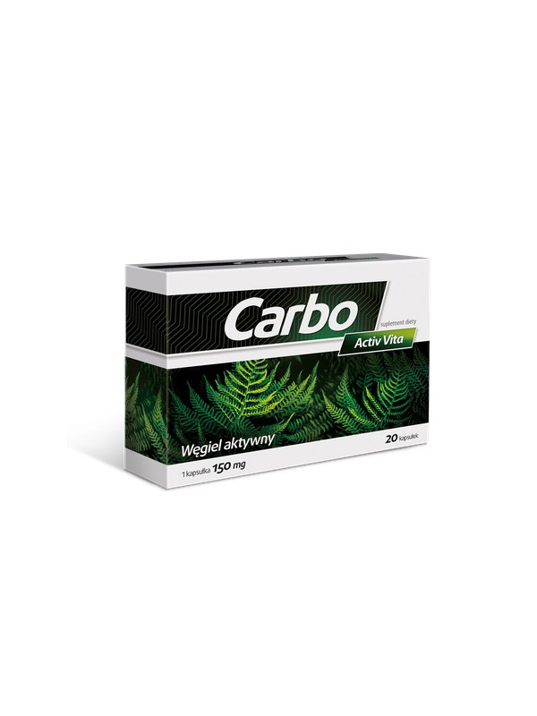 Вугілля активоване Carbo Activ Vita 20 табл