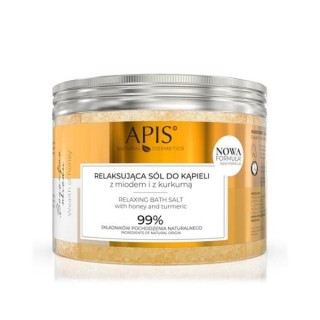 Apis Wealth of Honey relaxing bath salt with honey and turmeric