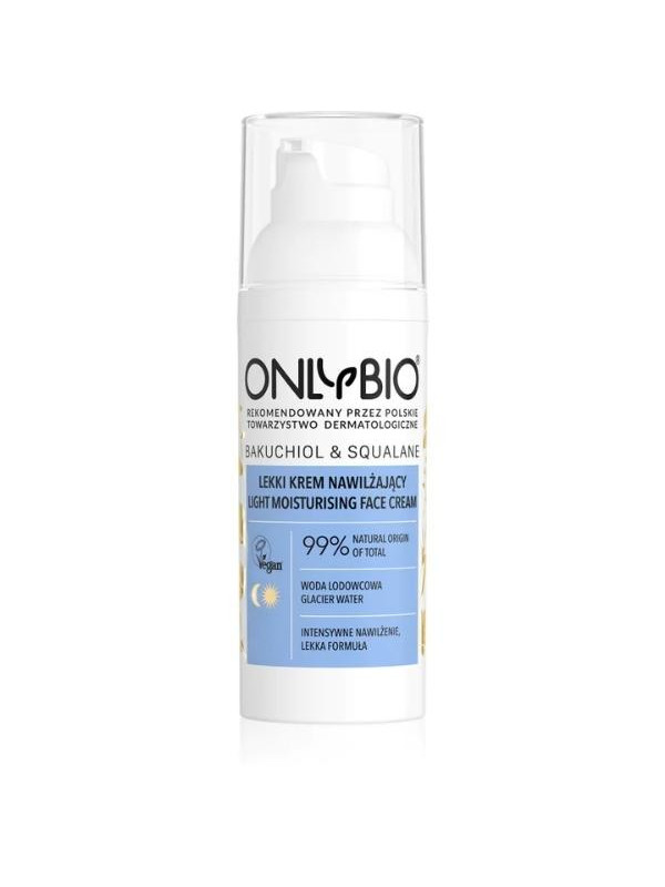 ONLYBIO Bakuchiol&Skwalan Licht hydraterende gezichtscrème 50 ml