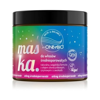 ONLYBIO Hair in Balance Маска для волосся середньої пористості 400 мл