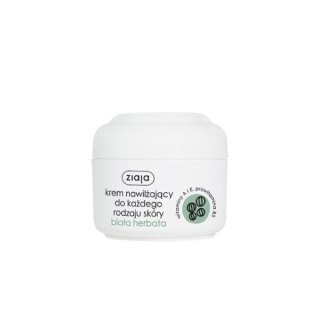 Ziaja Feuchtigkeitsspendende Gesichtscreme für alle Hauttypen Weißer Tee 50 ml
