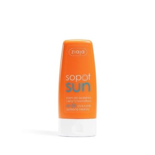 Ziaja Sopot sun крем для світлочутливої шкіри SPF25 UVA+UVB середній захист 60 мл