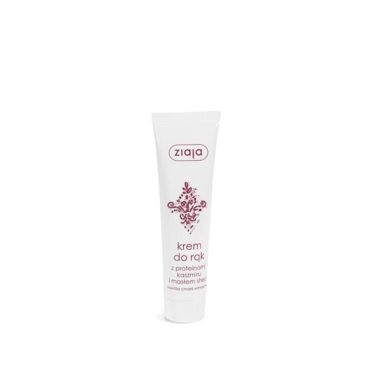 Ziaja Cashmere Handcreme mit Kaschmirproteinen und Sheabutter 100 ml