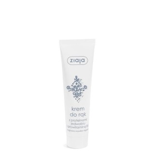 Crème pour les mains Ziaja Silk aux protéines de soie et à la provitamine B5 100 ml