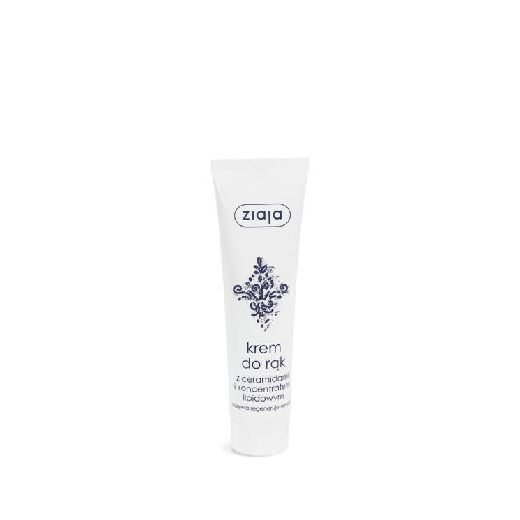 Ziaja Ceramides Crème pour les mains aux céramides et concentré lipidique 100 ml
