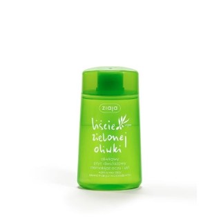 Démaquillant yeux et lèvres biphasé aux feuilles d'olivier vert Ziaja 120 ml