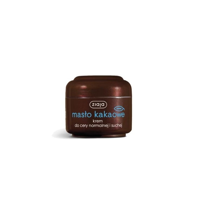 Ziaja Kakaobutter-Gesichtscreme für normale und trockene Haut, 50 ml