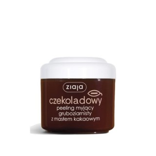 Ziaja chocolade Grofkorrelige Peeling met cacaoboter 200 ml