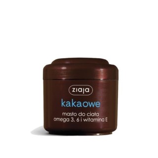 Ziaja Kakaobutter Körperbutter Omega 3, 6 und Vitamin E 200 ml