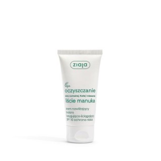 Ziaja Cleansing Face Cream feuchtigkeitsspendendes korrigierendes und adstringierendes Gleichgewicht SPF10 niedriger Schutz 50 m