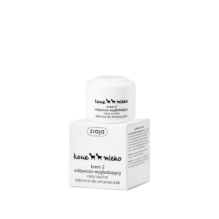 Ziaja Goat Milk Nährende und glättende Nachtgesichtscreme 50 ml