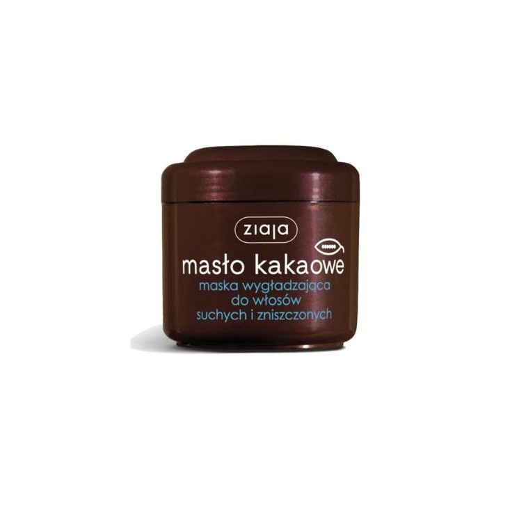 Ziaja Kakaobutter-Glättungsmaske für trockenes und strapaziertes Haar 200 ml
