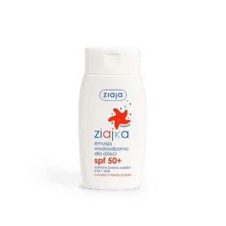 Ziaja Sun Emulsja wodoodporna do opalania dla dzieci z filtrem SPF50+ UVA + UVB ochrona bardzo wysoka 125 ml