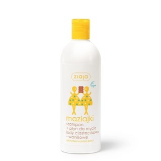 Ziaja Maziajki Shampoo + Waschmittel Keks-Vanilleeis 400 ml