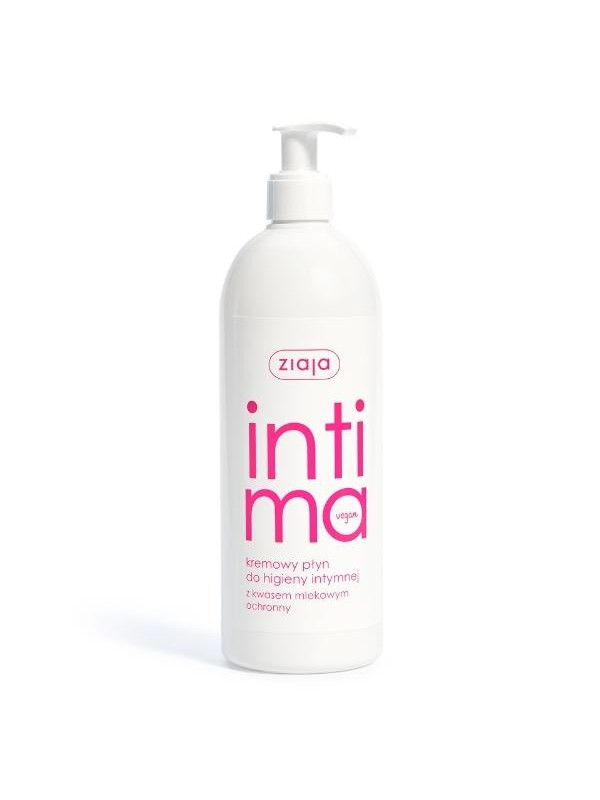 Ziaja Intima Romige vloeistof voor intieme hygiëne met melkzuur 500 ml