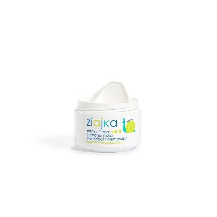 Ziaja Ziajka Cream with SPF6 filter low protection for children and infants 50 ml