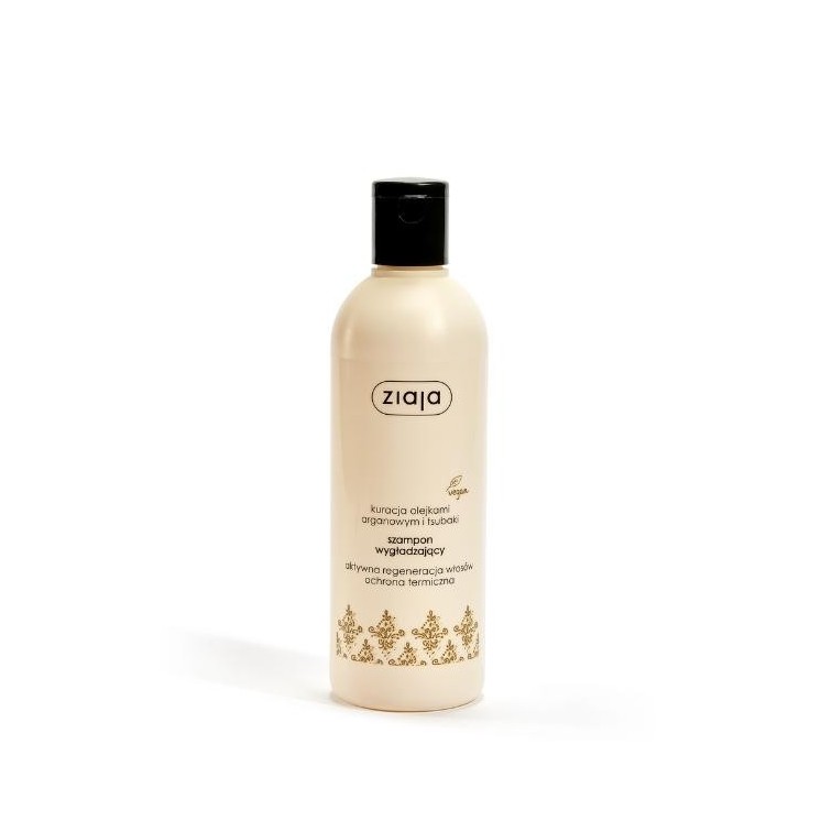Ziaja Argan Hair Shampoo traitement à l'huile d'aran et lissage tsubaki 300 ml