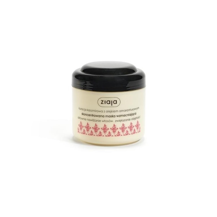 Ziaja Cashmere konzentrierte Haarmaske stärkende Kaschmirbehandlung mit Amaranthöl 200 ml