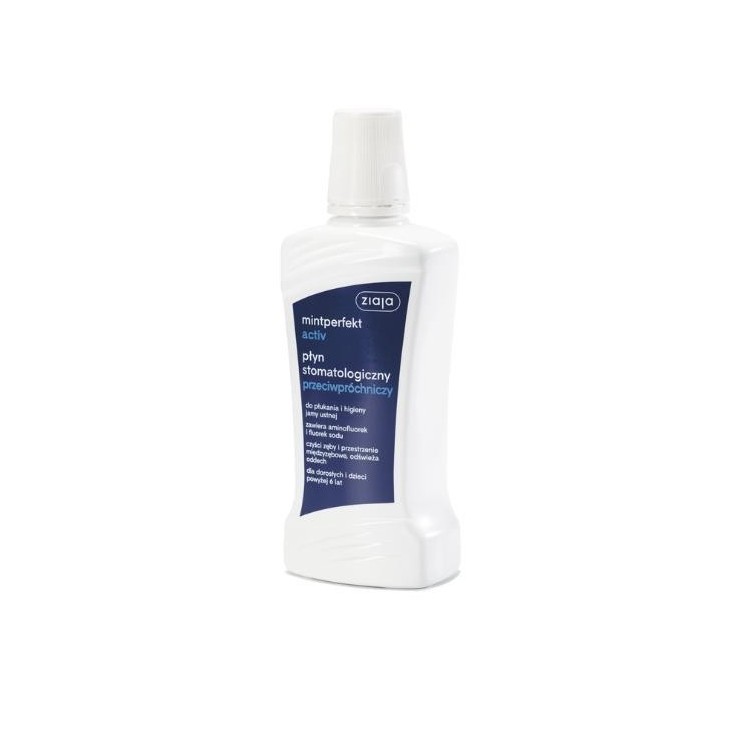 Ziaja Mintperfect Activ Fluide dentaire anti-caries 500 ml