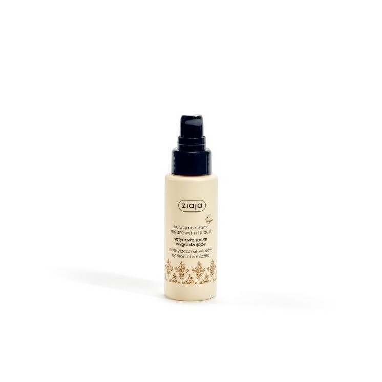 Ziaja Argan Satin Smoothing Hair Serum Behandeling met Argan en Tsubaki Oliën 50 ml