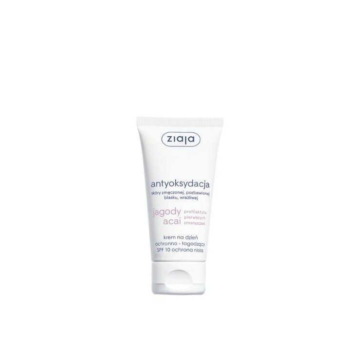 Ziaja Baies d'Açaï Crème de jour protectrice et apaisante SPF10 faible protection 50 ml