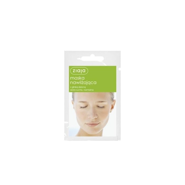 Ziaja Masque visage hydratant à l'argile verte 7 ml