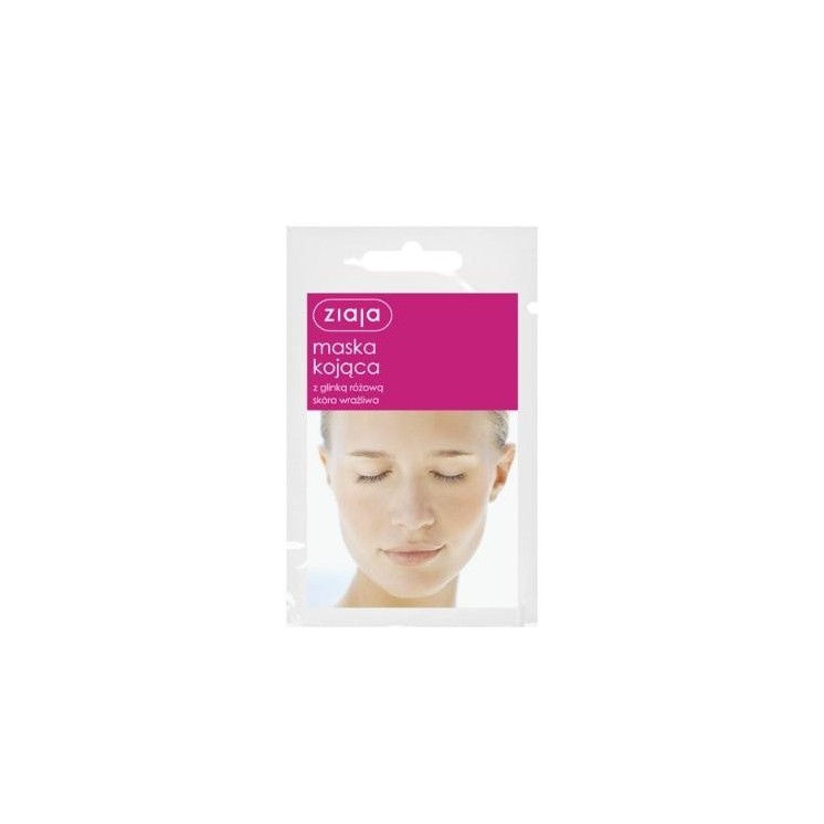 Ziaja Masque visage apaisant à l'argile rose 7 ml