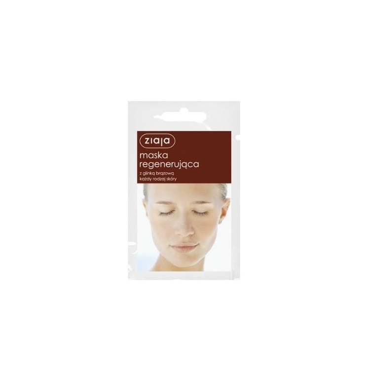 Ziaja Masque visage régénérant à l'argile brune 7 ml