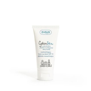 Ziaja GdanSkin Crème de jour éclaircissante pour le visage SPF15 Hydratation intense 50 ml