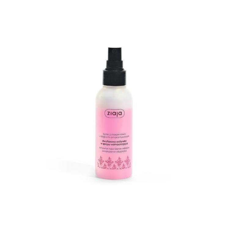 Ziaja Cashmere Two-Phase Spray Conditioner for Strengthening Cashmere Treatment with Amaranth Oil 125 ml