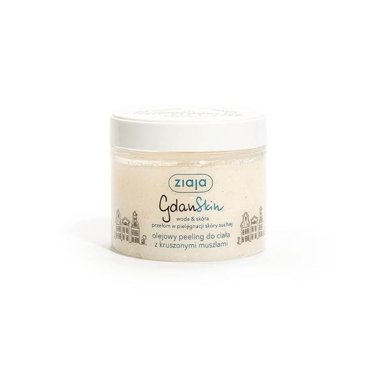 Ziaja GdanSkin Oil Peeling Corps aux Coquillages Concassés 300 ml