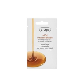 Ziaja Honey Dandelion Soothing face mask for normal skin 7 ml