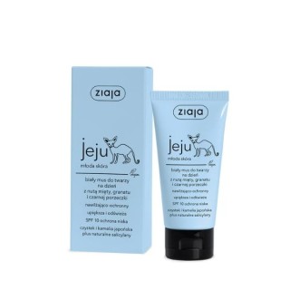 Ziaja Jeju Mousse Visage Blanche Jour SPF10 Faible Protection 50 ml