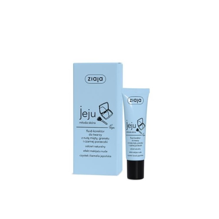 Ziaja Jeju Fluide-anticernes pour le visage 30 ml