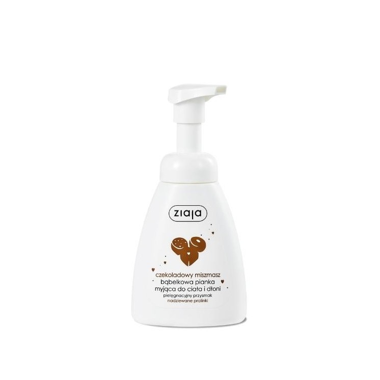 Mousse lavante corps et mains Ziaja Chocolat Miszmasz 250 ml