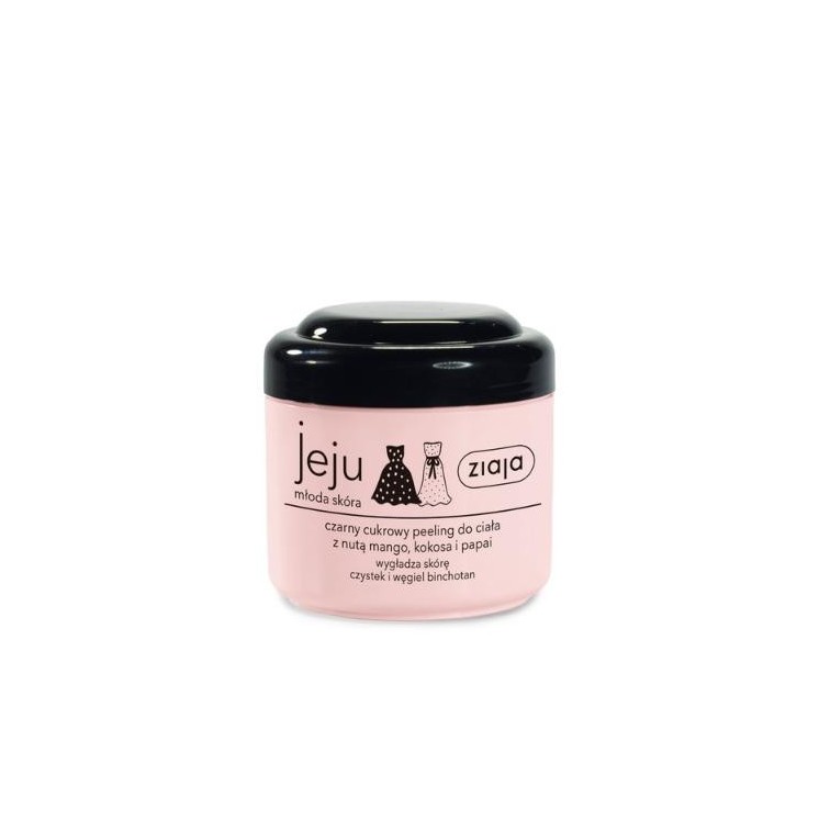 Peeling corporel au sucre noir Ziaja Jeju 200 ml