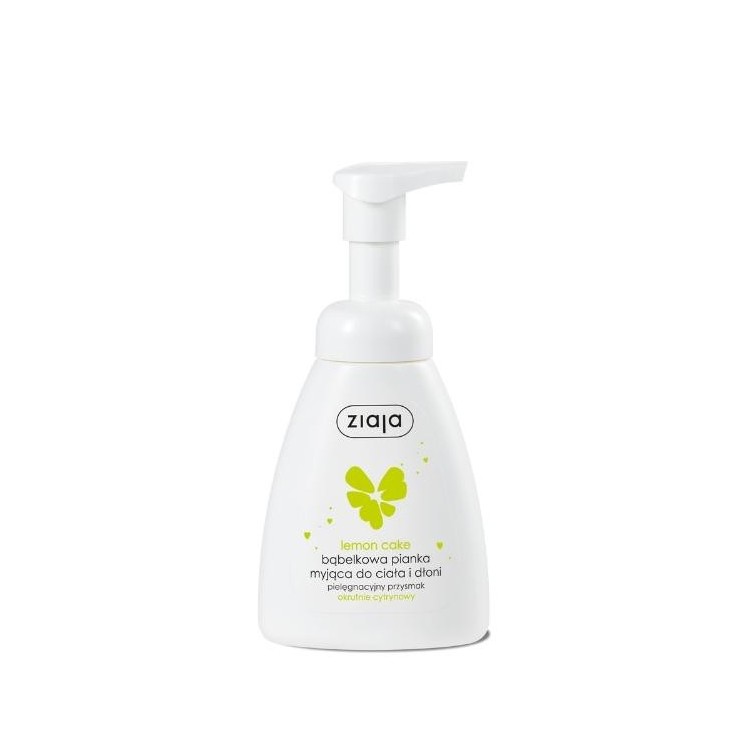 Ziaja Lemon Schuim voor het wassen van lichaam en handen 250 ml