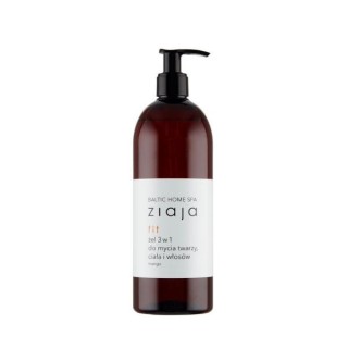 Gel lavant visage, corps et cheveux Ziaja Baltic Home Spa Fit 3 en 1 500 ml