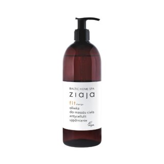 Huile de massage corporelle anti-cellulite raffermissante Ziaja Baltic Home Spa Fit 490 ml