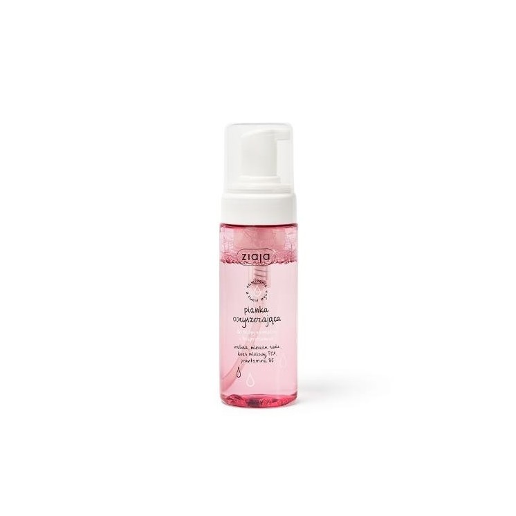 Ziaja Mousse Nettoyante Démaquillante pour Peaux Normales et Sans Problèmes 150 ml