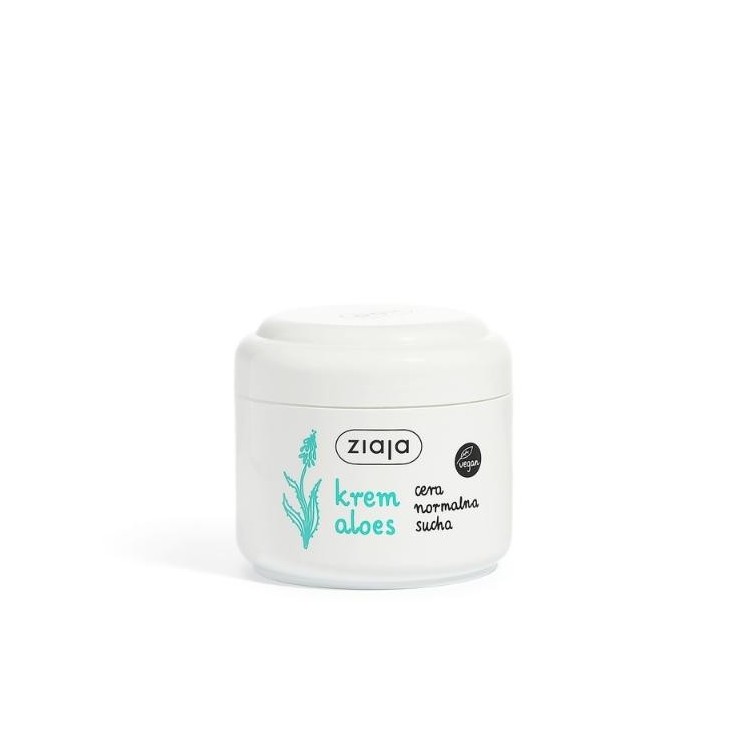 Crème visage à l'aloe vera Ziaja 50 ml