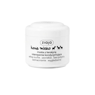 Ziaja Ziegenmilch-Haarmaske mit Keratin, intensiv pflegend, 200 ml