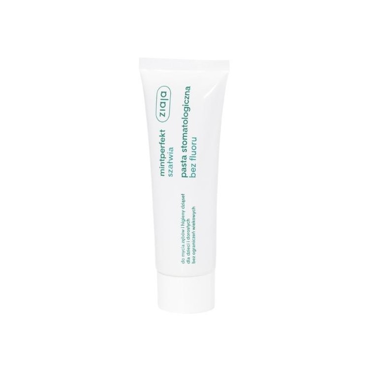 Ziaja Mintperfect Sage Pâte dentaire sans fluor 75 ml