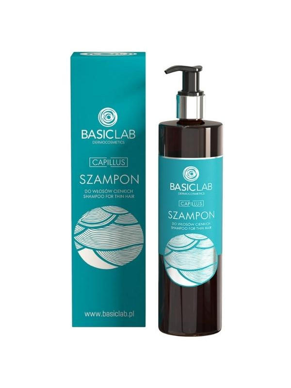 BasicLab Capillus Shampoo for Fine Hair 300 ml