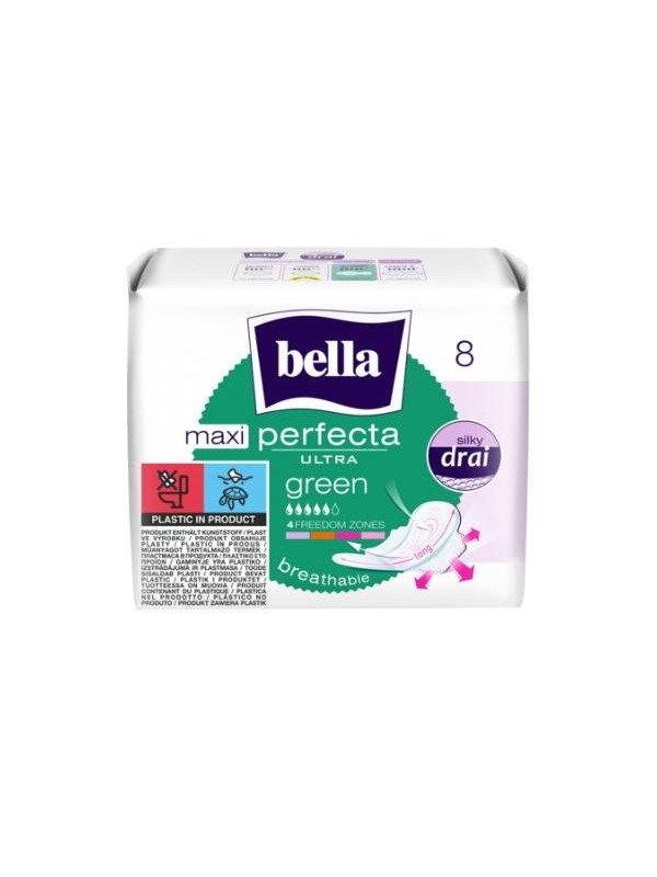 Гігієнічні прокладки Bella Perfecta Ultra Maxi Green 8 шт