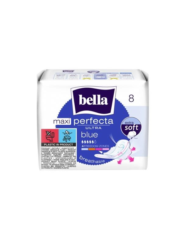 Гігієнічні прокладки Bella Perfecta Ultra Maxi Blue 8 шт