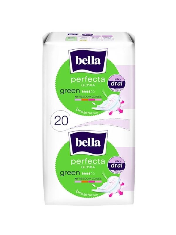 Гігієнічні прокладки Bella Perfecta Ultra Green 20 шт