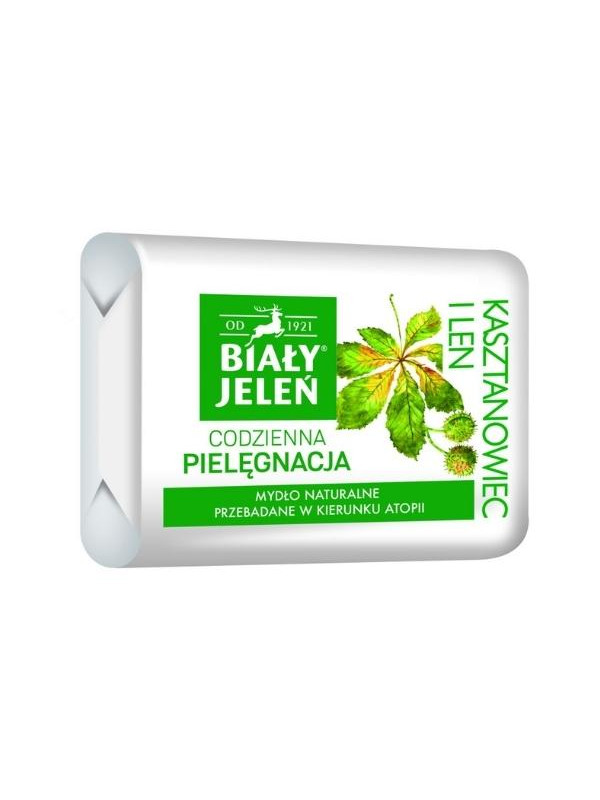 Biały Jeleń Premium Zeep met kastanje-extract 100 g